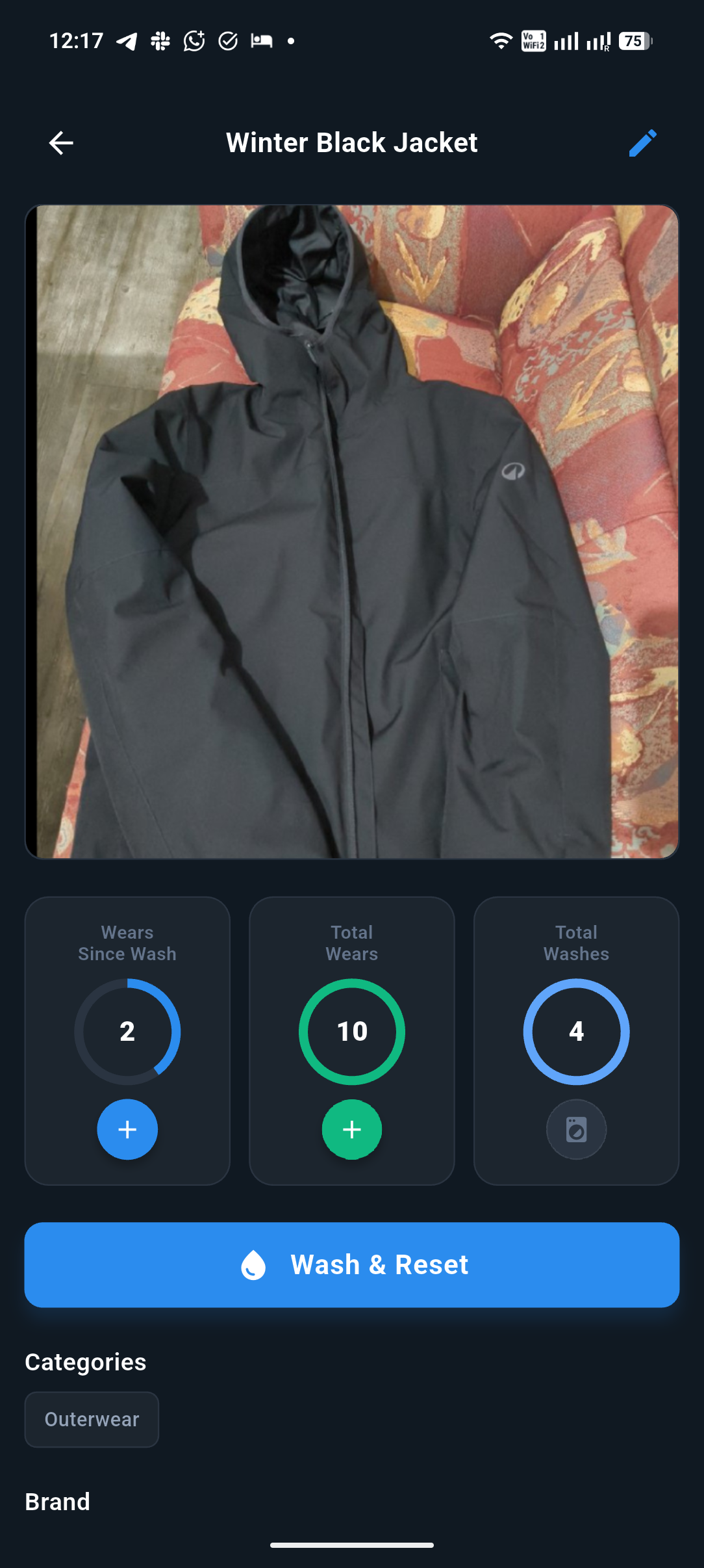 Item detail